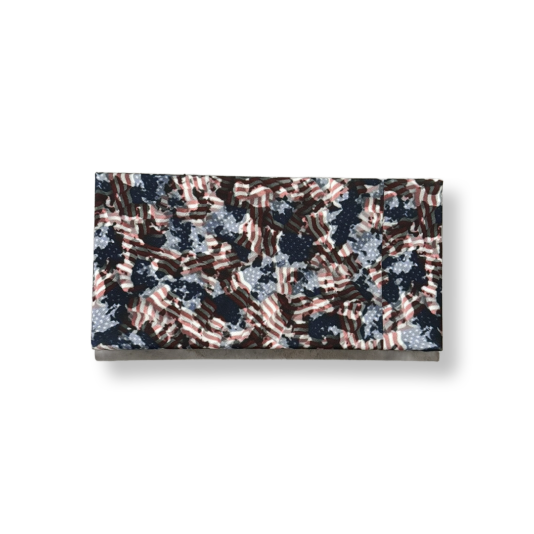 "Americamo" Layered Camo 7x14in Canvases