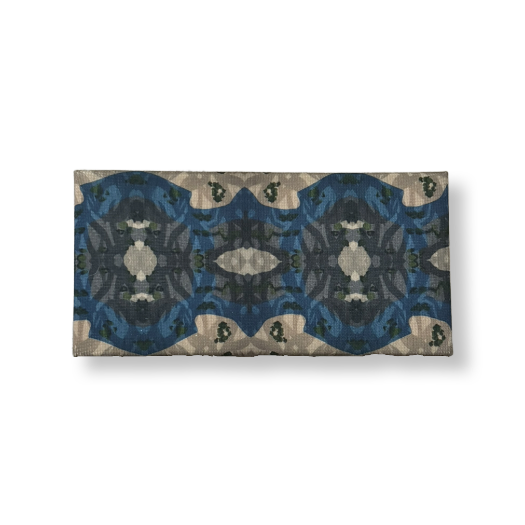 "Jungle Tribe" Layered Camo 7x14in Canvas