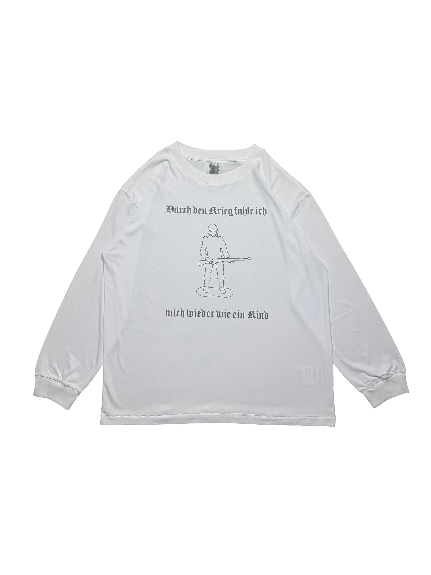 “War Makes Me Feel Like A Kid Again” Long-Sleeve