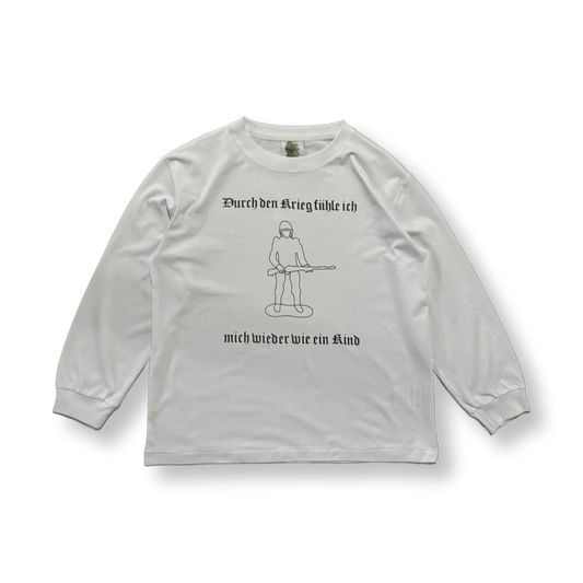 “War Makes Me Feel Like A Kid Again” Long-Sleeve